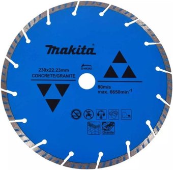 Отрезной диск алмазный Makita D-44345
