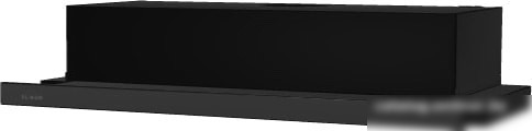 Кухонная вытяжка Elikor Интегра Glass 60П-400-В2Л (черный/черное стекло)