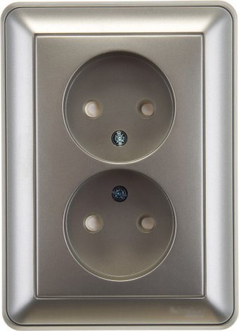 Розетка Systeme Electric W59 RS16-254-48 (шампань)
