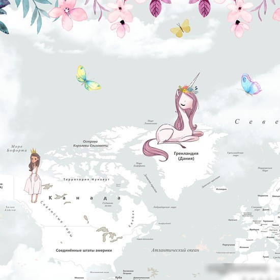 Виниловые обои Citydecor Princess 10 200x140