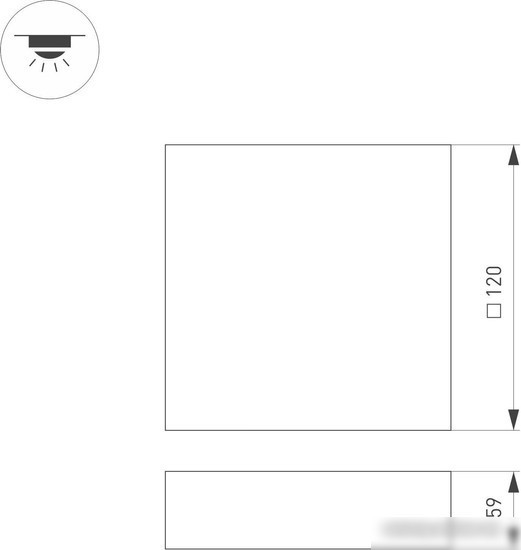 Светодиодная панель Arlight SP-QUADRO-S120x120-13W Warm3000 034775
