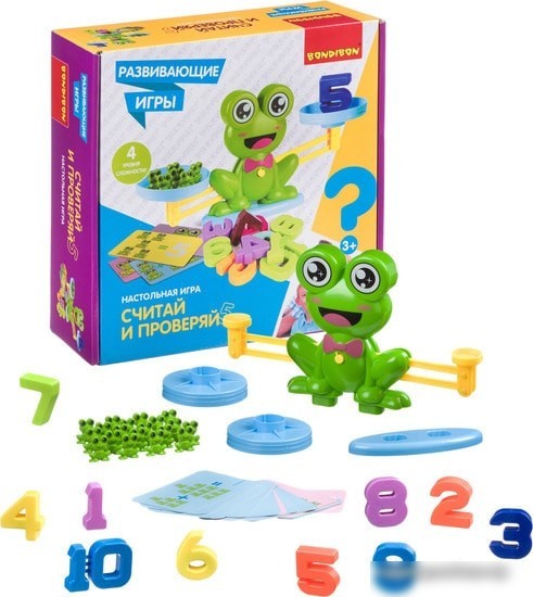 Развивающая игра Bondibon Считай и проверяй ВВ4674