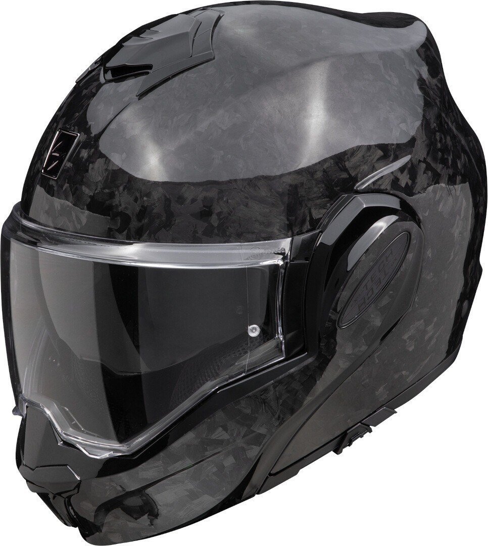 Мотошлем Scorpion Exo Exo-Tech Evo Carbon Onyx (р. L, карбон/карбон)