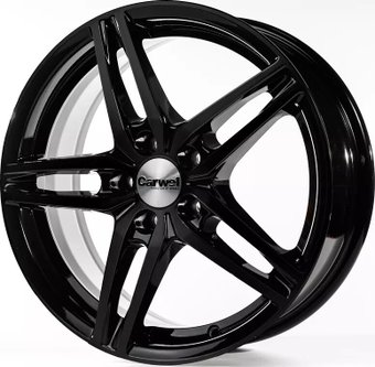 Литые диски Carwel Хумми 16x6.5" 5x114.3мм DIA 54.1мм ET 45мм BK