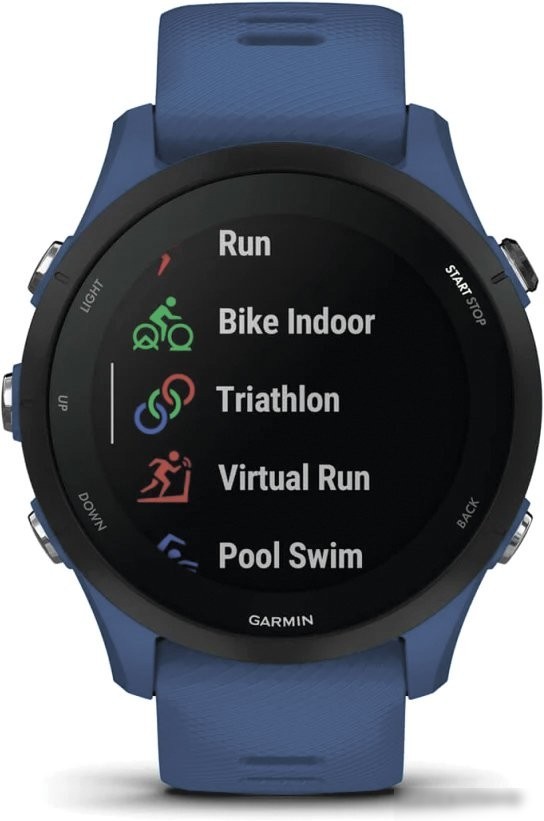 Умные часы Garmin Forerunner 255 (темно-синий/черный)