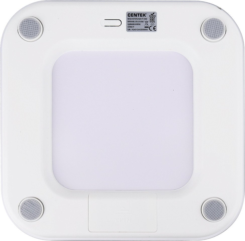 Напольные весы CENTEK CT-2442 (белый)