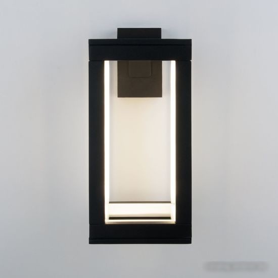Уличный настенный светильник Elektrostandard Techno Led 1527 (черный)