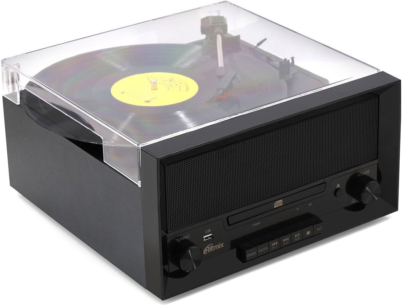 Многофункциональный аудиоцентр Ritmix LP-400B (черный)