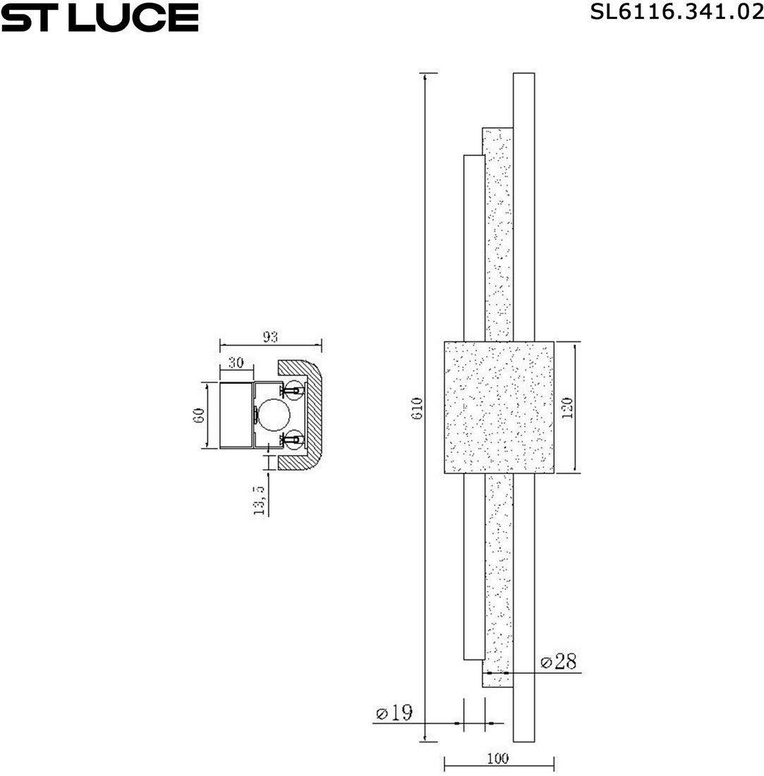 Бра ST Luce SL6116.341.02