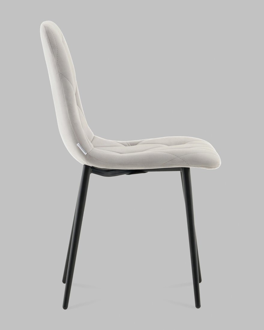 Стул Stool Group Одди Diamond AV 443-Csil-KP3-9005 (велюр светло-серый)
