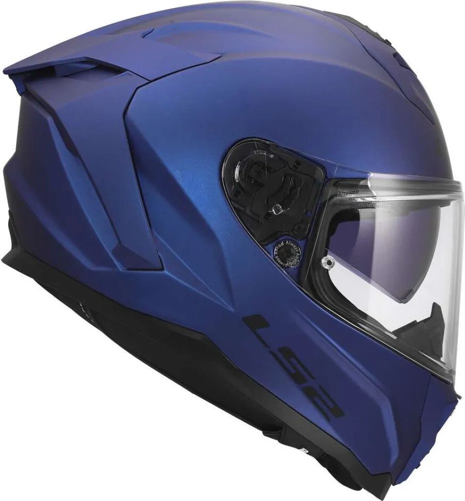Мотошлем LS2 FF817 Challenger II Solid (2XL, темно-синий матовый)