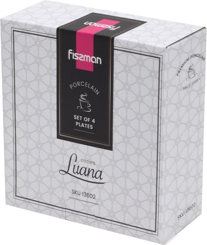 Набор тарелок Fissman Luana 13602 (4 шт)