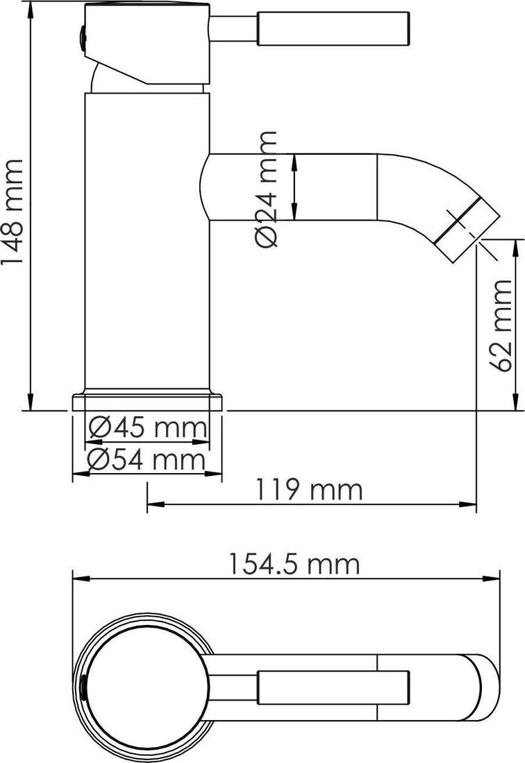 Смеситель Wasserkraft Wern 4205