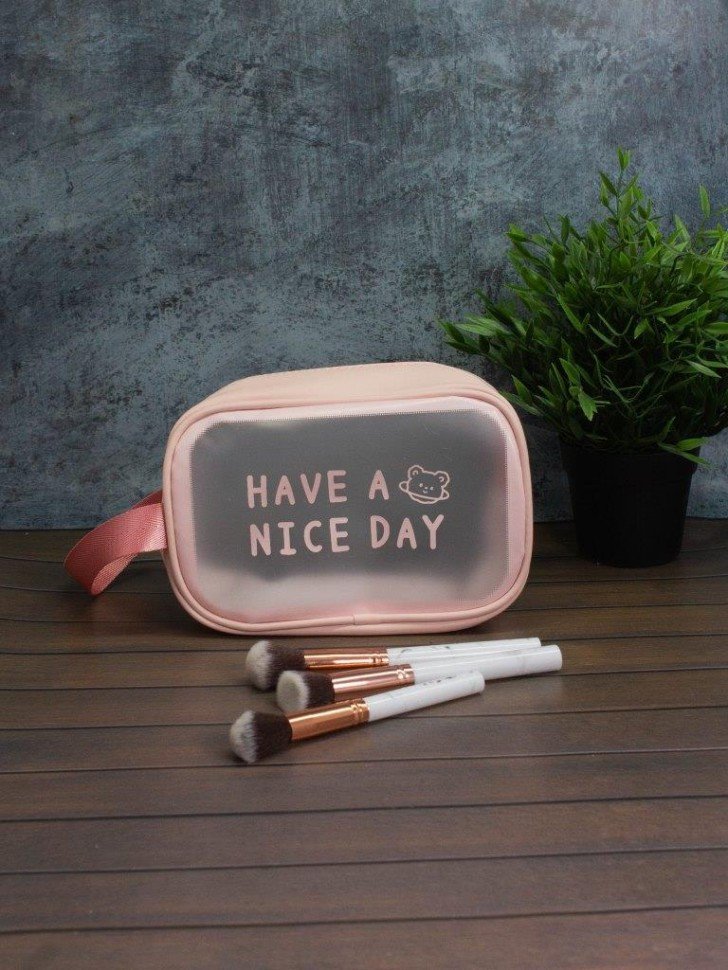 Косметичка ILikeGift Have nice day ZT385-0022-35-03 (pink)