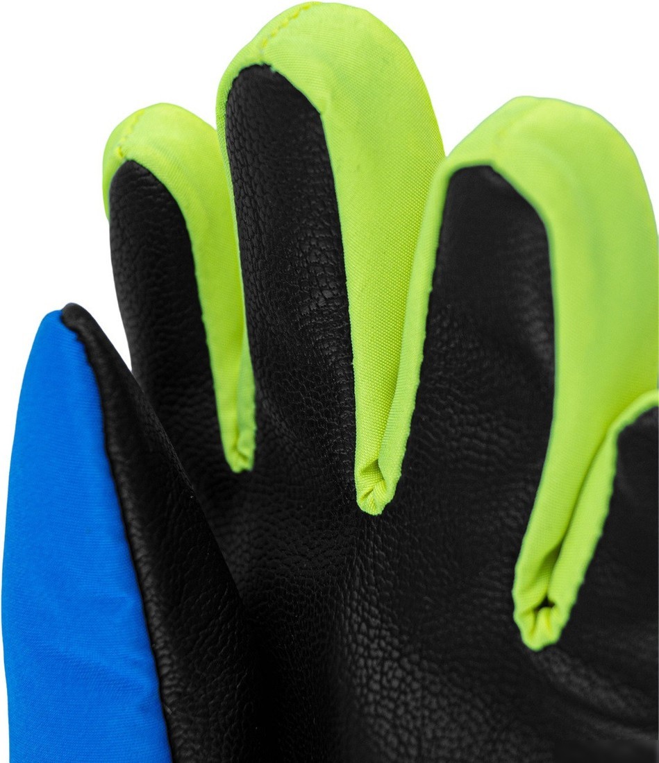 Горнолыжные перчатки Reusch Ben 6285108-4525 (р-р 4, Brilliant Blue/Safety Yellow)