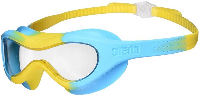 Очки для плавания ARENA Spider Kids Mask 004287 102 (желтый/голубой)