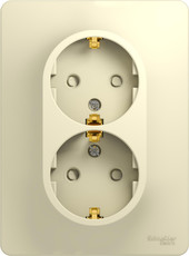 Розетка Schneider Electric Glossa GSL000226 (бежевый)