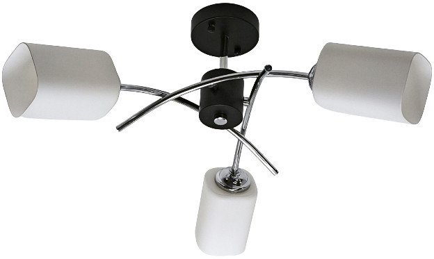 Люстра средней высоты Mirastyle BL-6794/3 BK