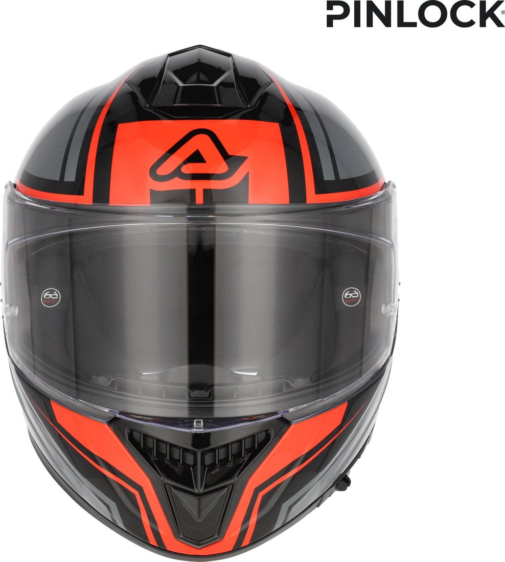 Мотошлем Acerbis Tarmak-X 0027315.295.069 (XXL, серый/красный)