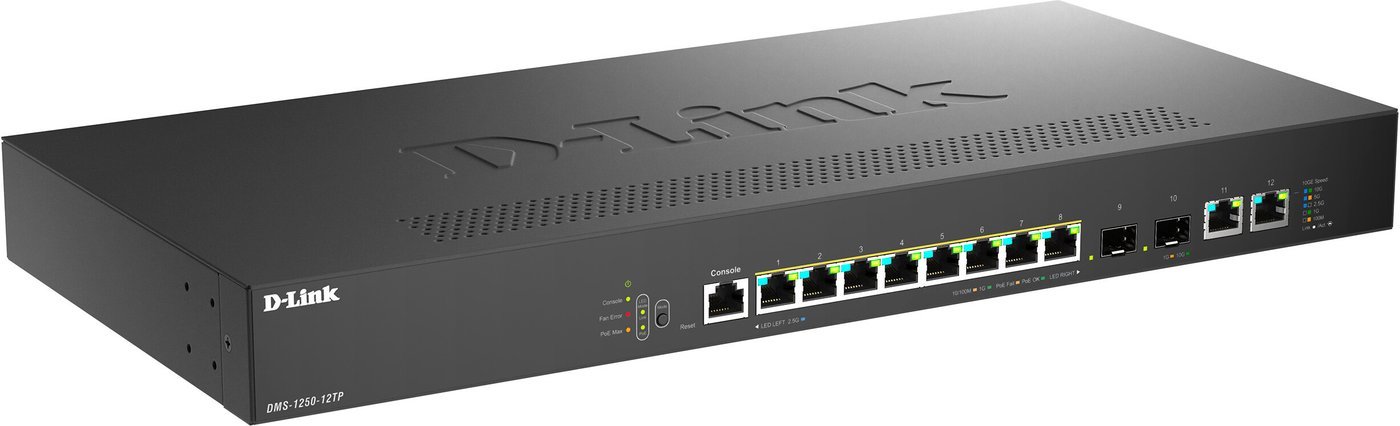 Управляемый коммутатор 2-го уровня D-Link DMS-1250-12TP/A1A/6KV