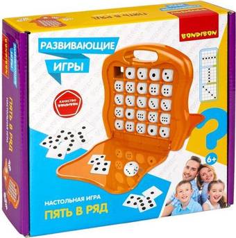 Развивающая игра Bondibon Пять в ряд ВВ5668 