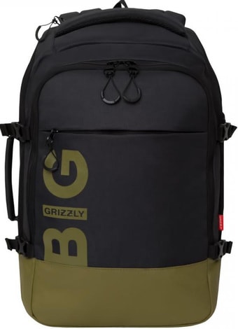 Рюкзак Grizzly RQ-019-21/3 (черный/хаки)