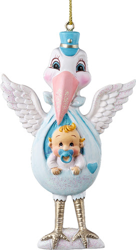 Елочная игрушка Erich Krause Decor Аист с мальчиком 59265