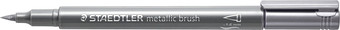 Staedtler Мetallic с кисточкой 8321-81 (серебристый)