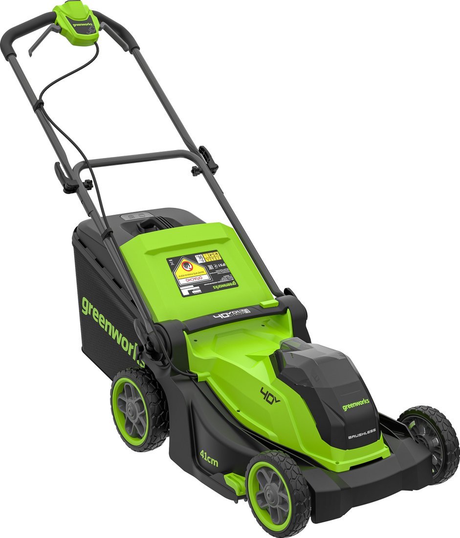 Газонокосилка Greenworks GD40LM411 2521007 (без АКБ)