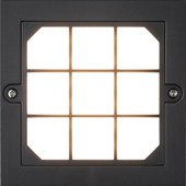 Уличный накладной светильник ESCADA 30001W/01LED (черный)