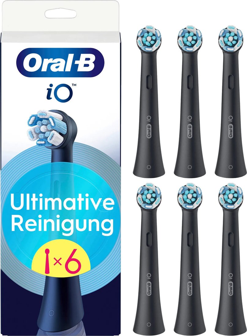 Сменная насадка Oral-B iO Ultimative Reinigung CBF-6 (6 шт, черный)
