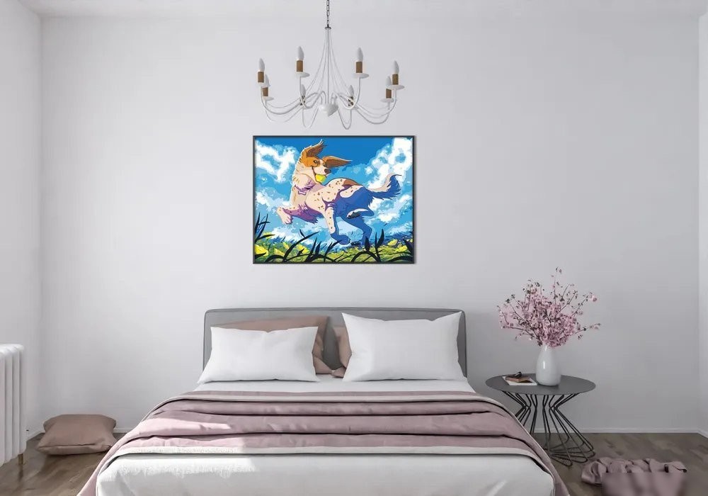 Картина по номерам PaintLine Беззаботный пес PL-00002