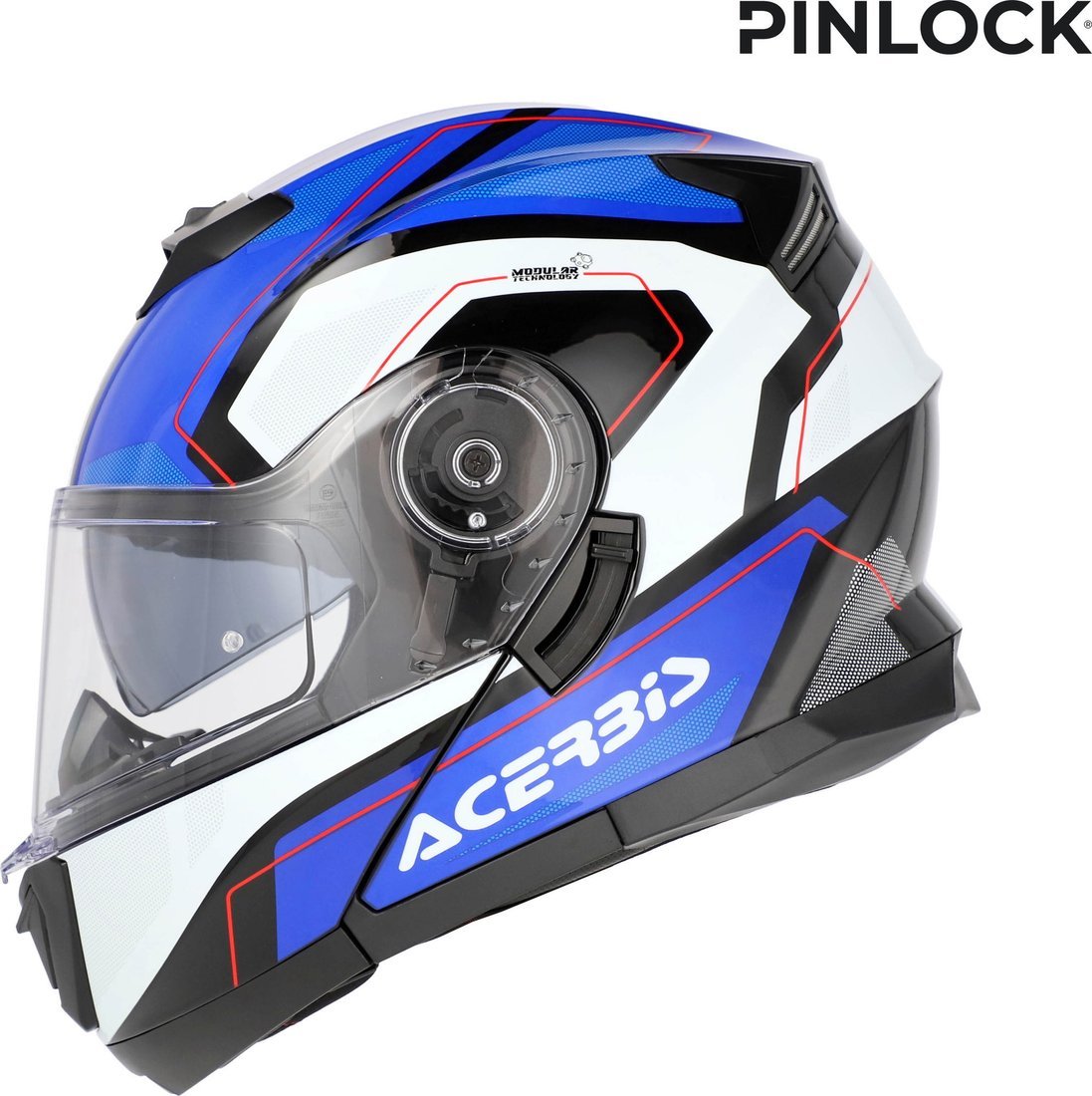 Мотошлем Acerbis Serel 22-06 0025201.245.066 (L, синий/белый)