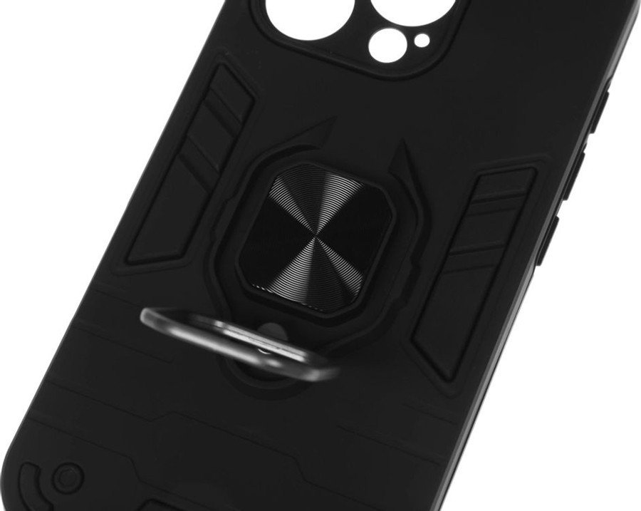 Чехол для телефона BoraSCO Anti-Shok Case для Apple iPhone 16 Pro 74534 (черный)