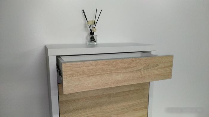 Элана 2.70ш белый+дуб сонома