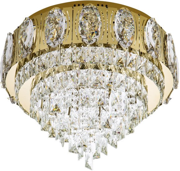 Люстра средней высоты LED4U L9438-500 GD (с функцией УД)