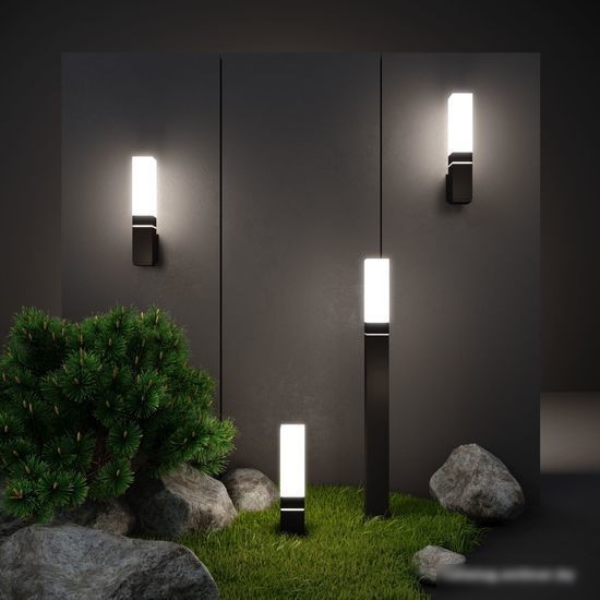 Садовый светильник Elektrostandard Techno Led 1537 (черный)