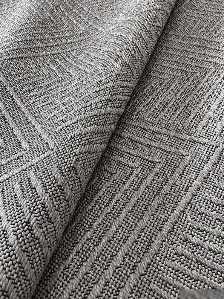 Ковер для жилой комнаты Linea Hali Gabardine K5052-GREY (0.75x1.5)