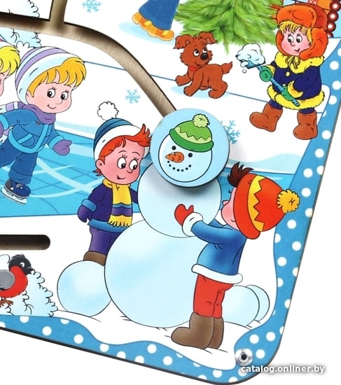 Лабиринт WoodLand Toys Зима 114114