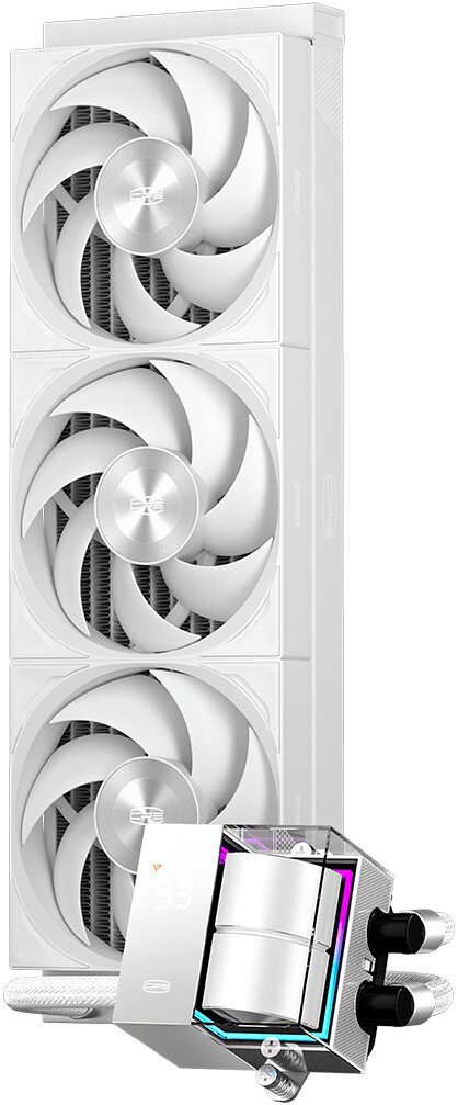 Система жидкостного охлаждения для процессора PCCooler DS360Pro Digital (белый)