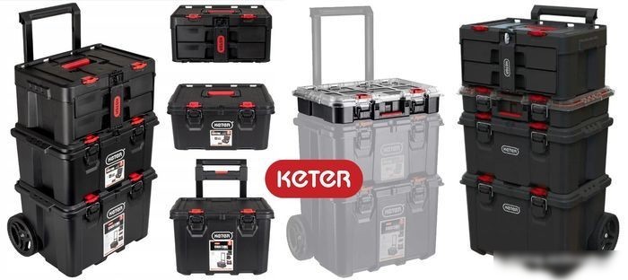 Кейс Keter Stack'N'Roll 17211432