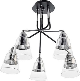 Подвесная люстра Aitin Pro НПБ 02-5х60-102 RH16017/5 (черный/хром)