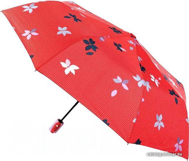 Складной зонт RST Umbrella Цветы 3202A (красный) Складной зонт RST Umbrella Цветы 3202A (красный)