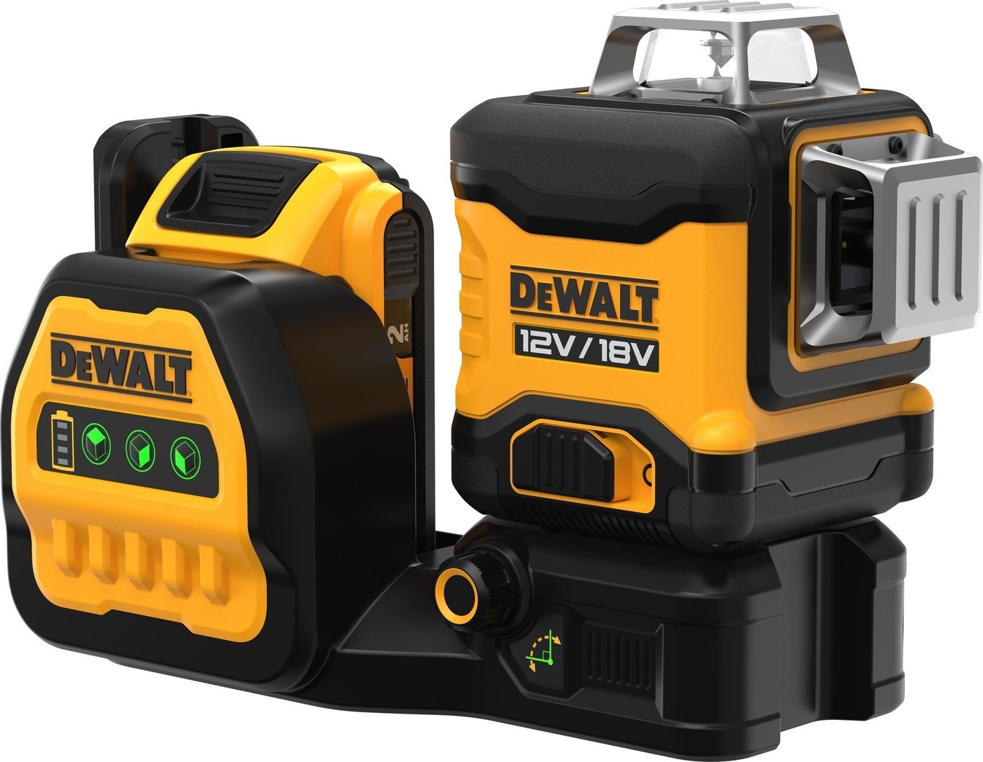 Лазерный нивелир DeWalt DCE089D1G18 (с 1-им АКБ, кейс)