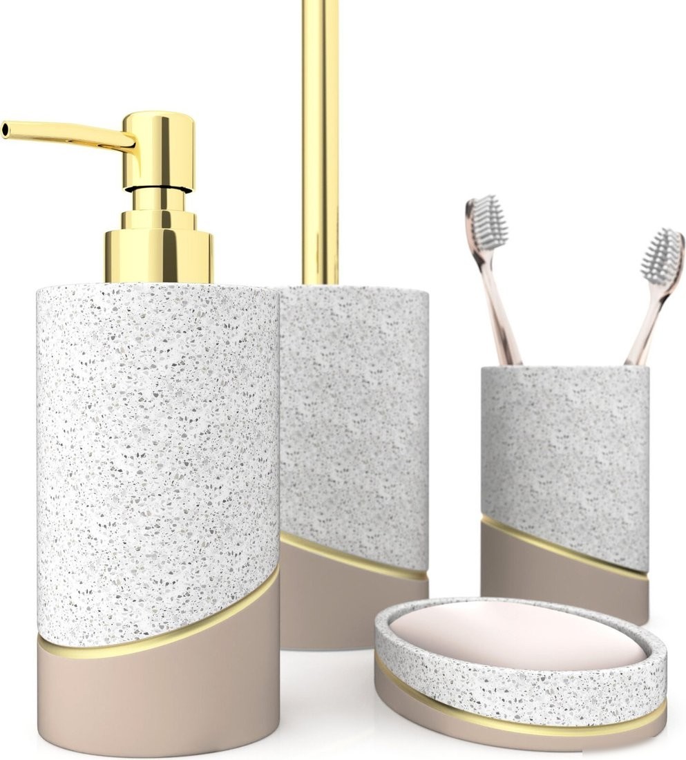 Дозатор для жидкого мыла FORA Terrazzo FOR-TRZ021