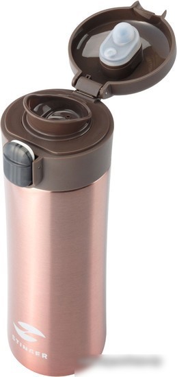 Термокружка Stinger HW-350-34-7612 0.35л (розовое золото глянцевый)