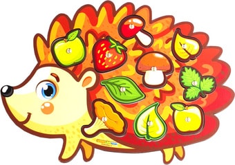 Магнитная рыбалка WoodLand Toys Ежик 062202