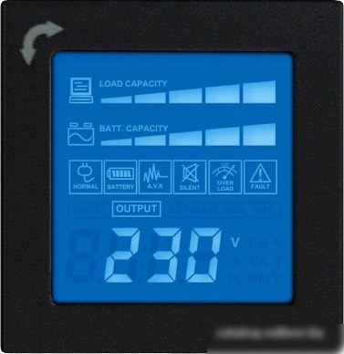 Источник бесперебойного питания CyberPower PR2200 LCD 2U (PR2200ELCDRT2U)