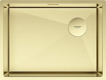 Кухонная мойка Paulmark Next-Skew 58 UNI PM885844-LG (золото/светлое золото)