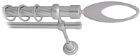 Карниз для штор Lm Decor Эллипс 178 2р витой 25/16мм (сатин, 2м)